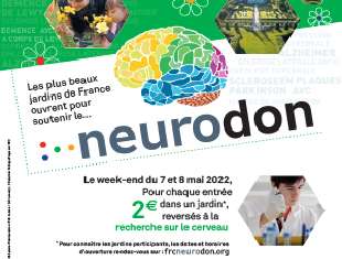 [Photo] Affiche des Jardins ouverts pour le Neurodon 2022