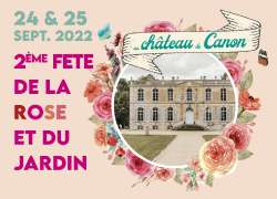 [Photo] visuel 2ème fête de la Rose et du Jardin du château de Canon