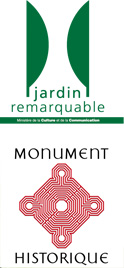 logos monument historique et jardin remarquable