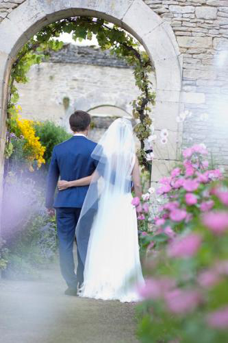 Photos de mariage, les mariés dans les Chartreuses